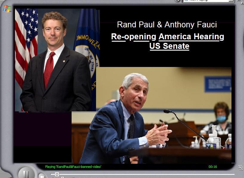 RandPaul & Anthony Fauci